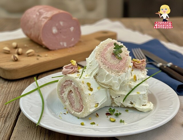 BUCHE DE NOËL SALÉE