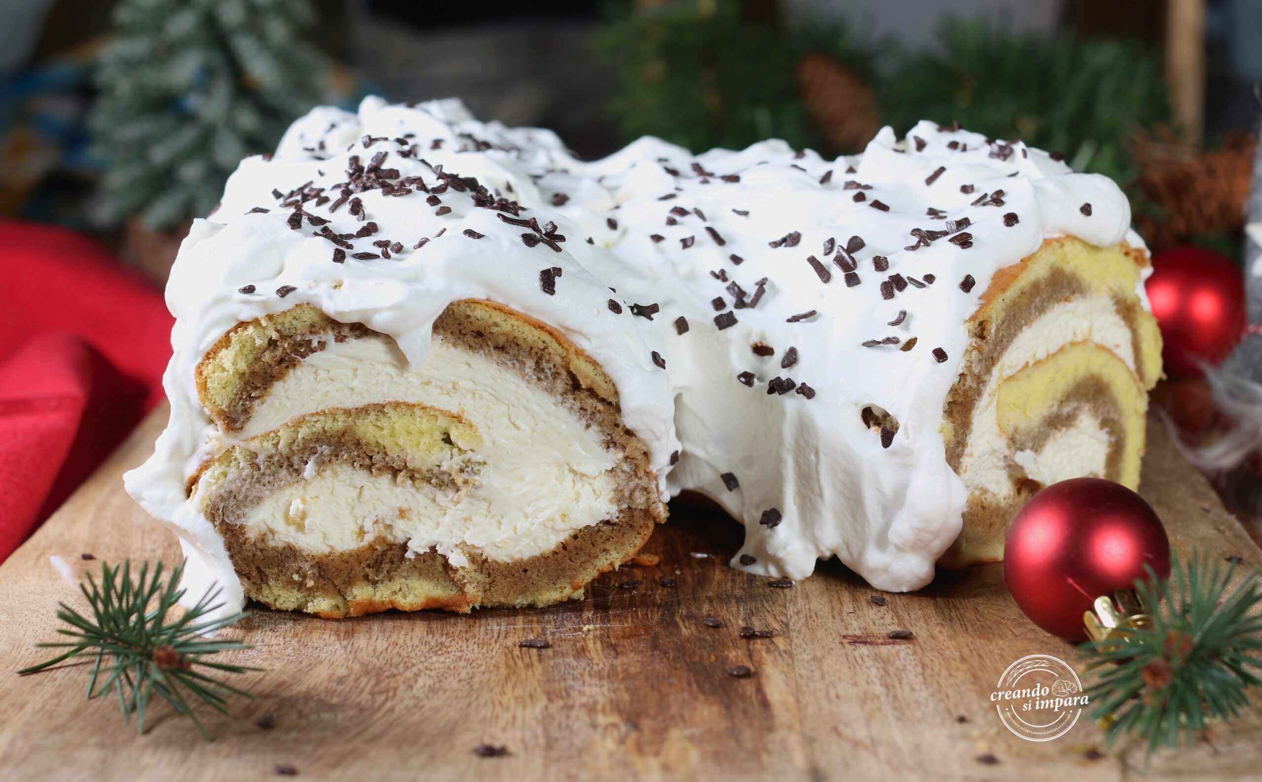 Bûche tiramisu