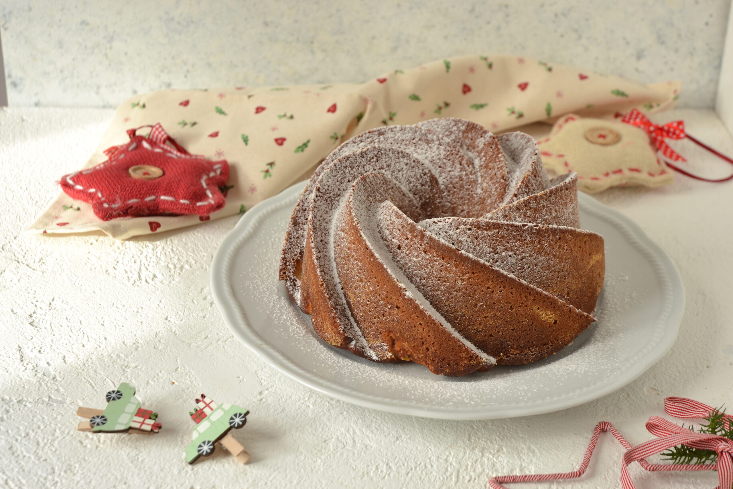Bundt cake poires et safran