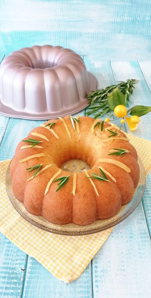 bundt cake citron et noix de coco