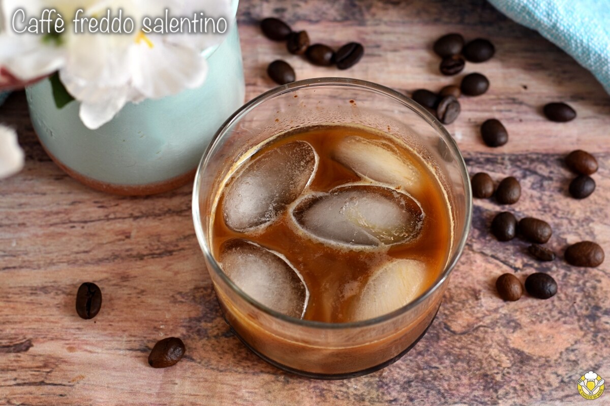 Café glacé salentin