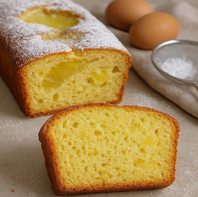 GÂTEAU LÉGER À L’ANANAS
