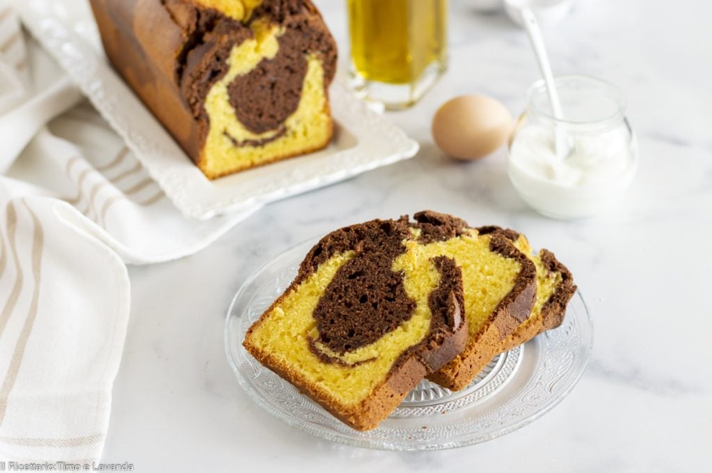 cake marbré à l'huile