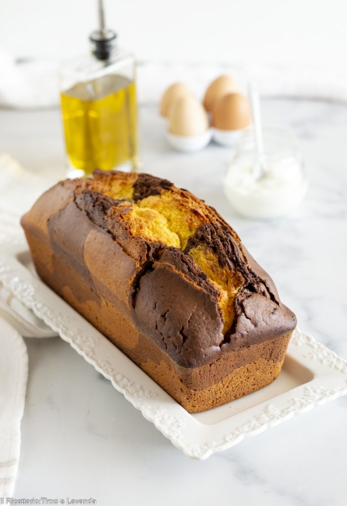 cake marbré à l'huile