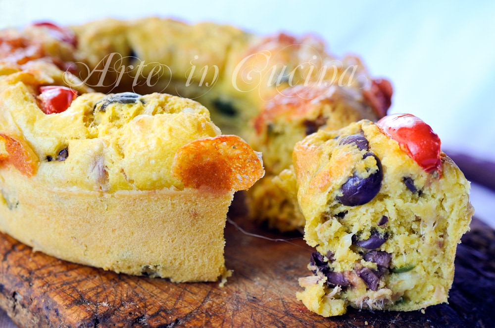 Cake salé rapide thon et olives recette facile