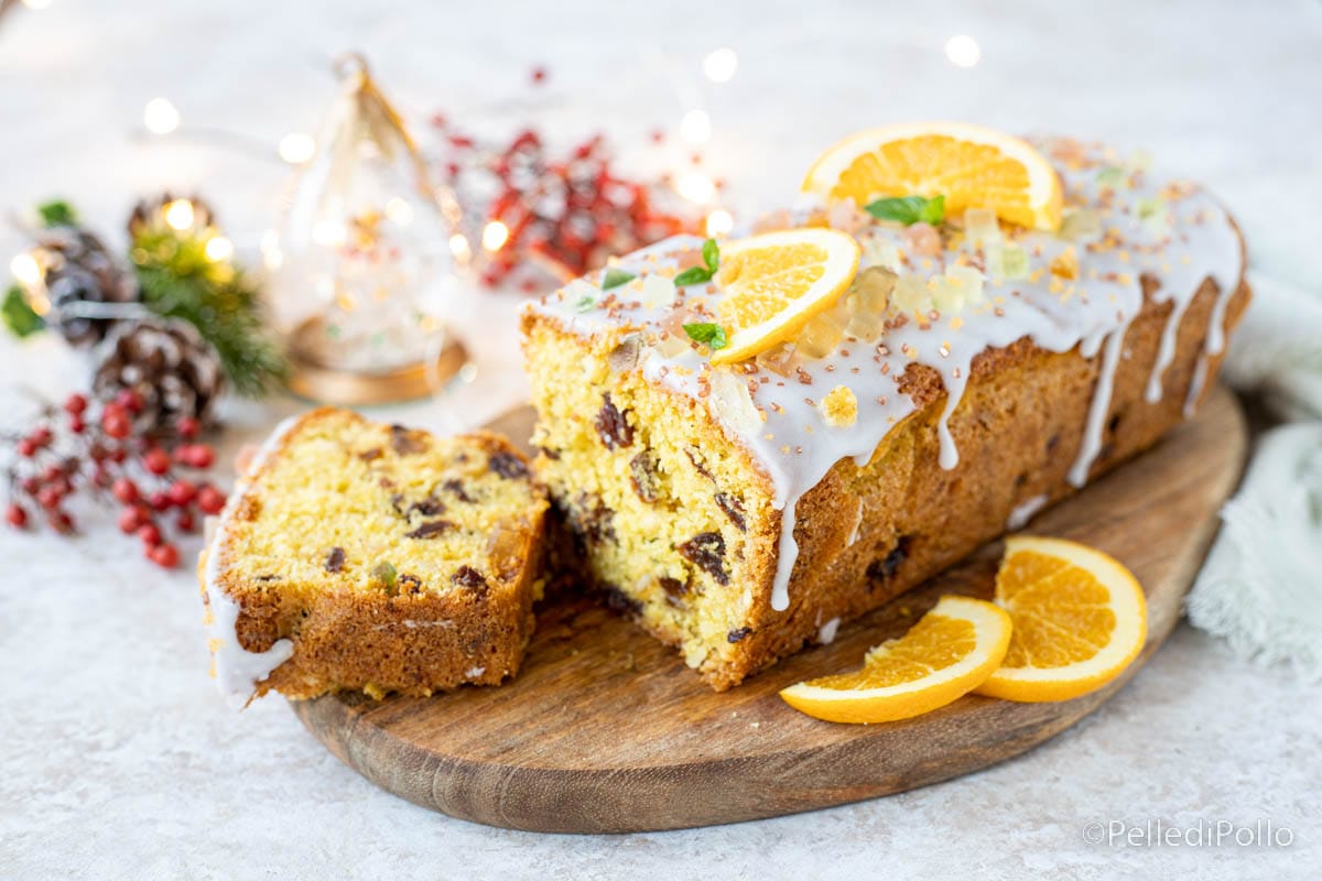Cake de Noël aux fruits secs et confits