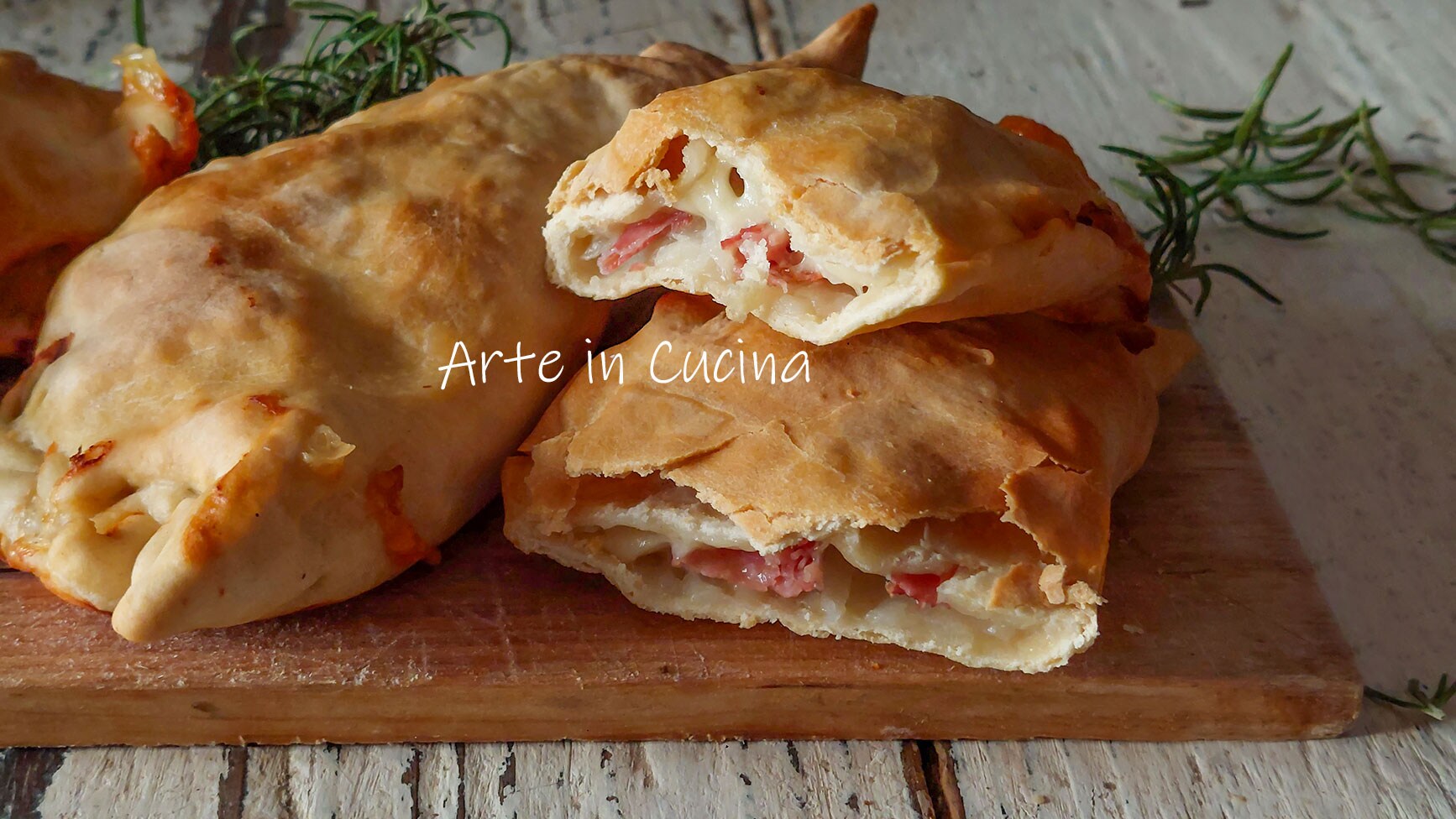 CALZONES POMMES DE TERRE et SPECK rapides
