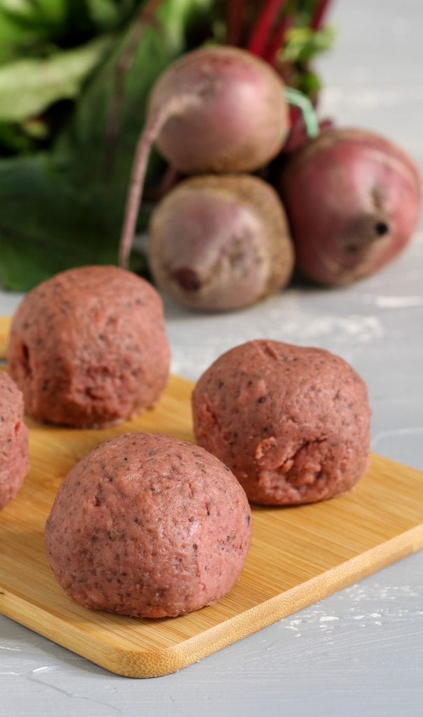 Canederli à la betterave