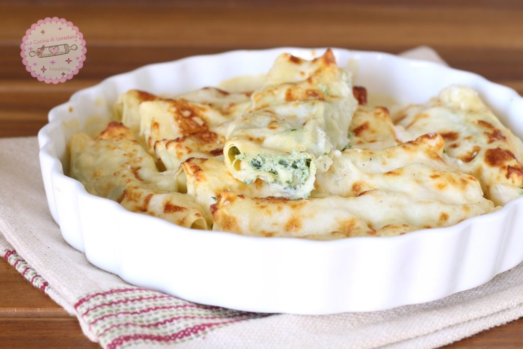 cannelloni à la ricotta et aux épinards