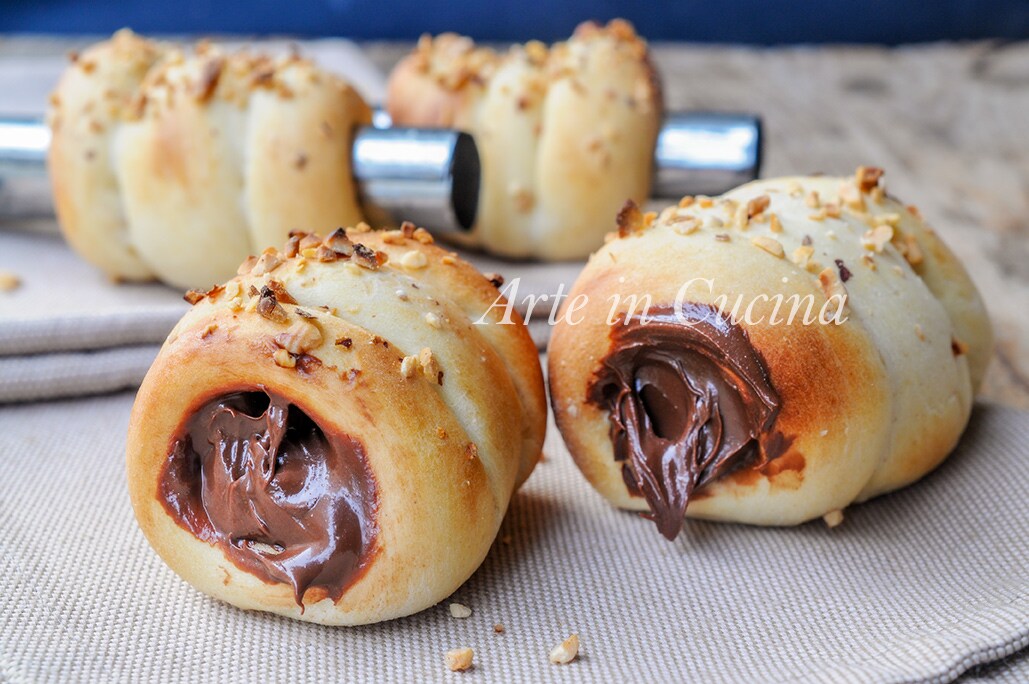 CANNONCINI de BRIOCHE à la NUTELLA recette facile