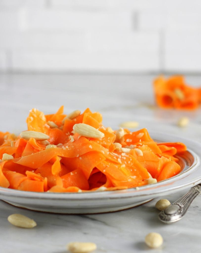 Carottes marinées à la moutarde et aux agrumes