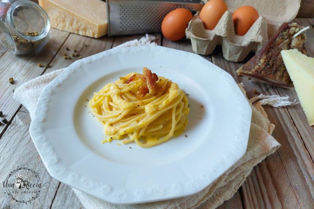 carbonara crémeuse et parfaite couverture