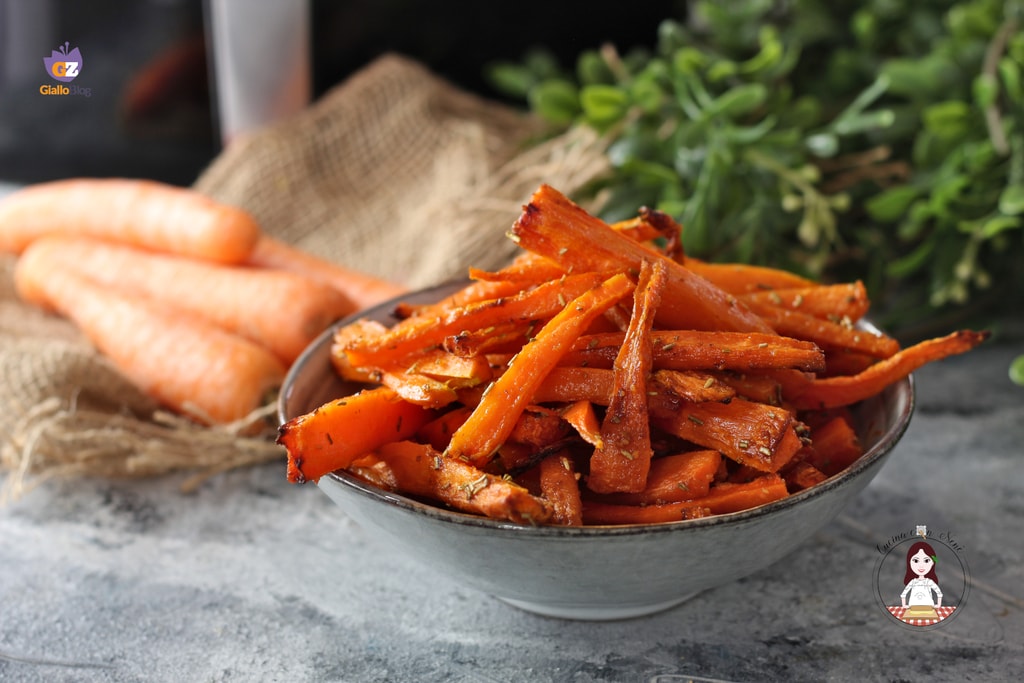 Carottes à la friteuse à air