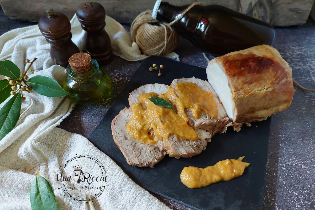 Carré de porc à la bière