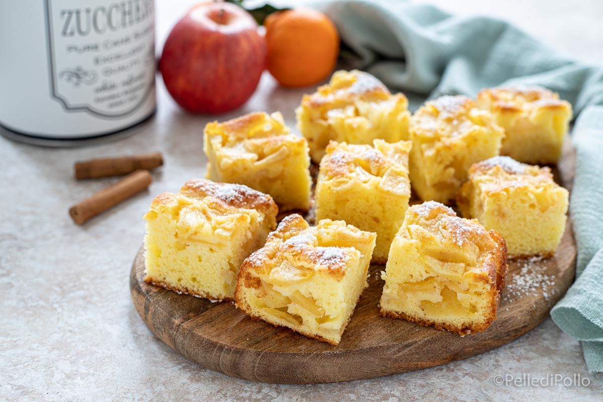 Carrés aux pommes