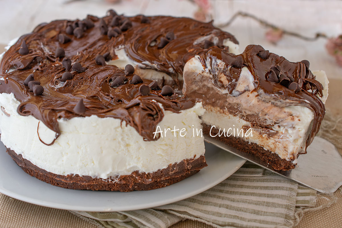 Cheesecake chocolat crème et Nutella
