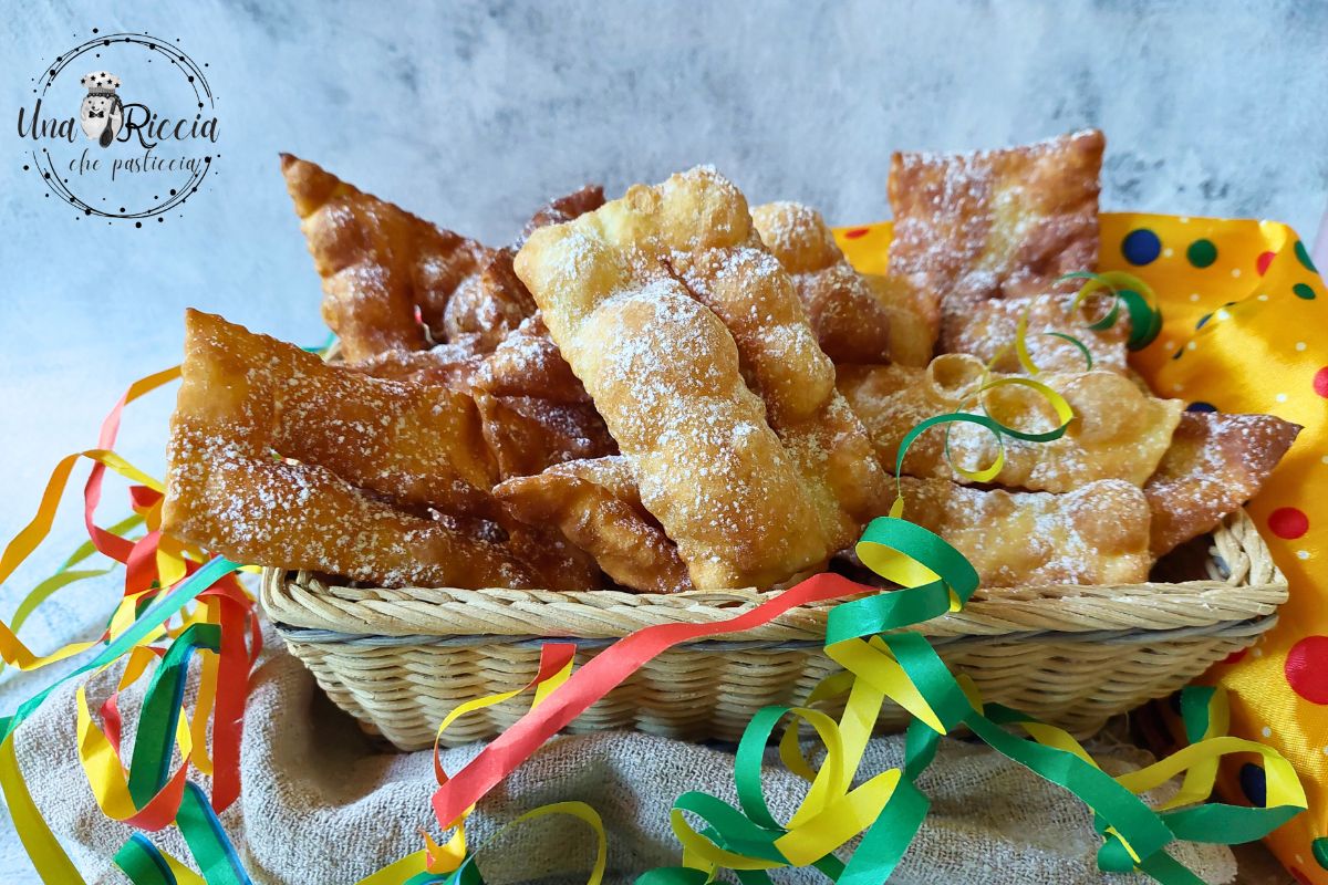 Chiacchiere au lait frites