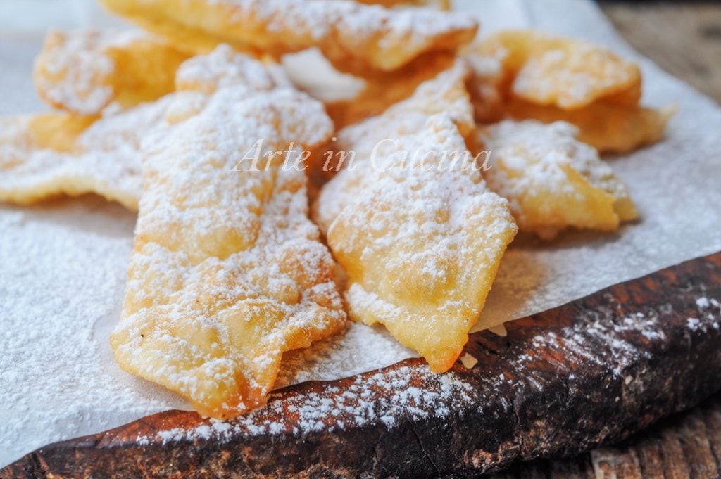 Chiacchiere au limoncello recette sucrée rapide vickyart art en cuisine