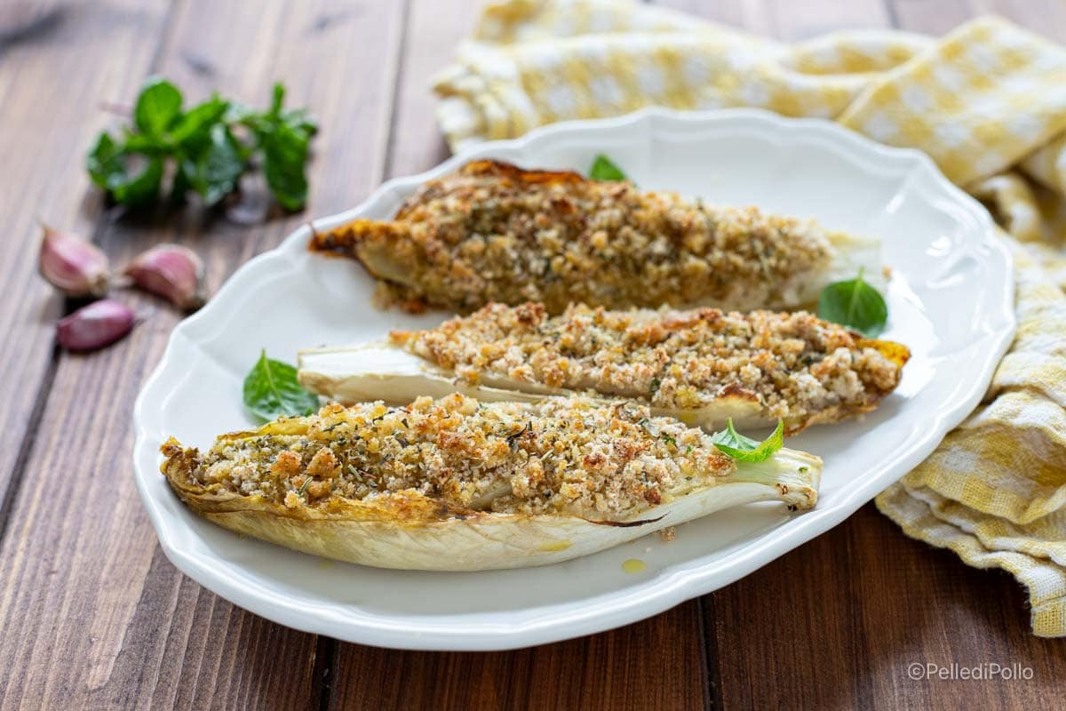 Chicorée belge gratinée