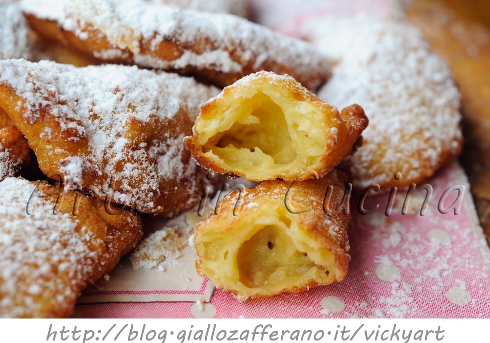 Chifelini de Carnaval recette sucrée aussi bimby