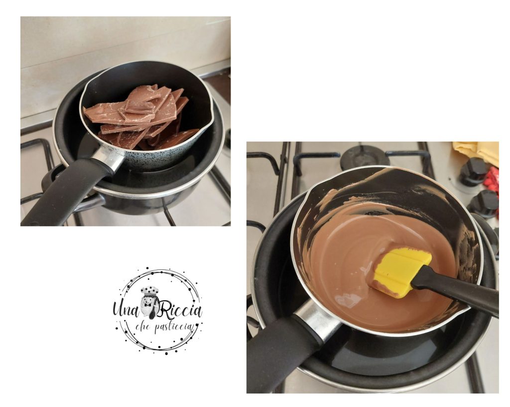 chocolat fondu barres riz soufflé chocolat