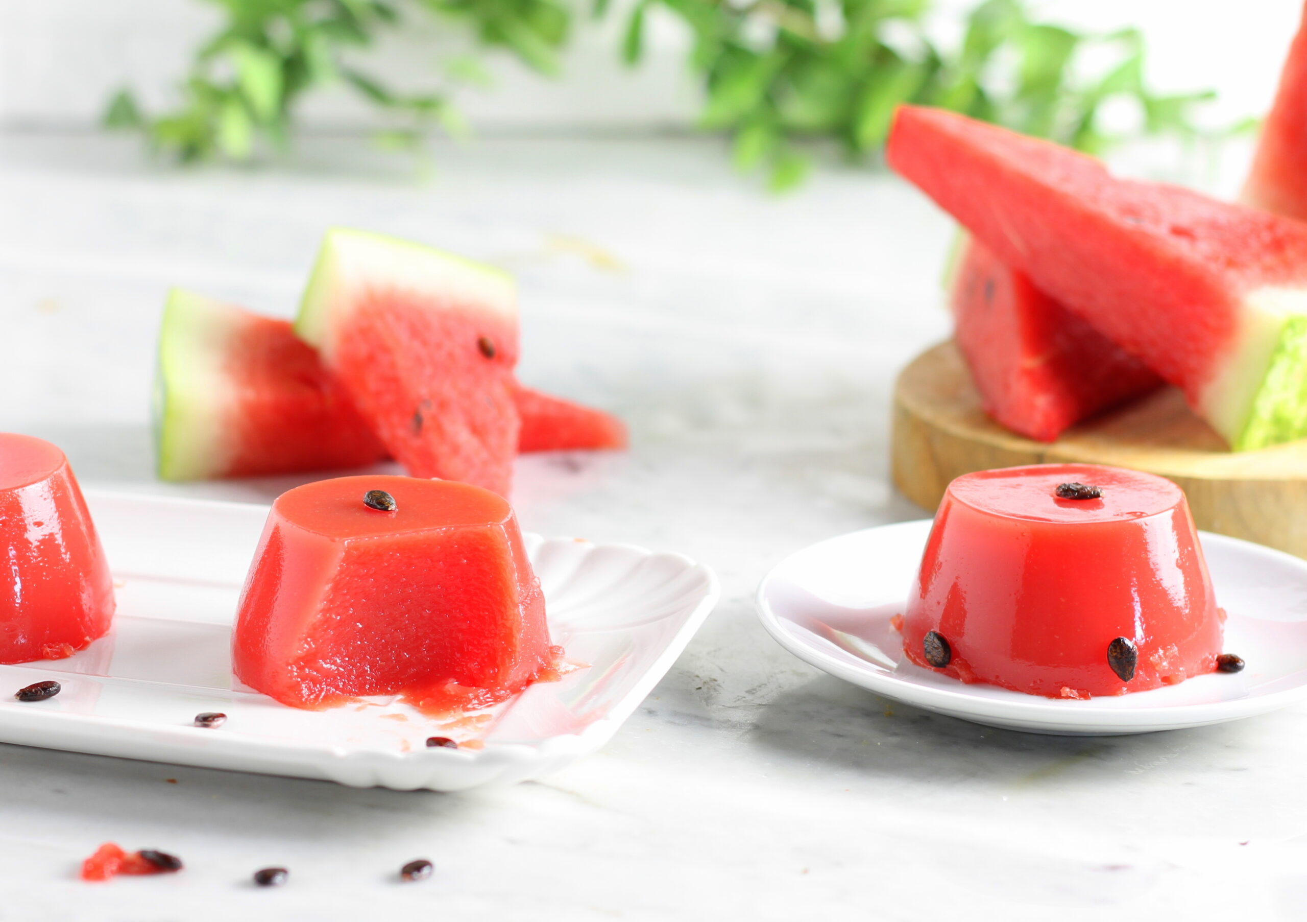 Gelée à la pulpe de pastèque