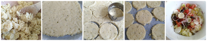 Bruschettas de millet végétariennes