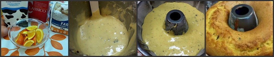 Gâteau à l'orange et au chocolat