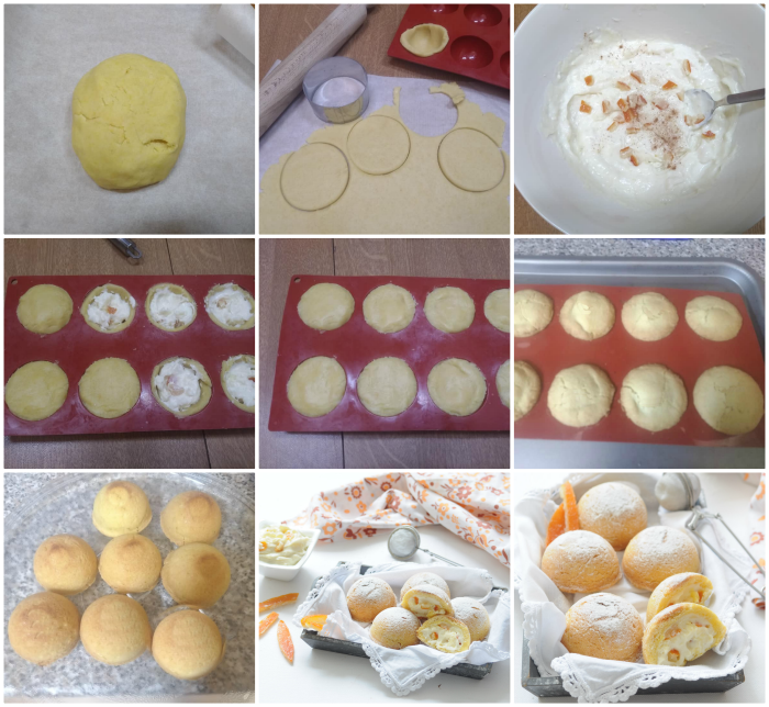 Feuilletés de pâte sablée à la ricotta