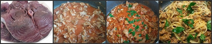 Spaghetti au thon frais