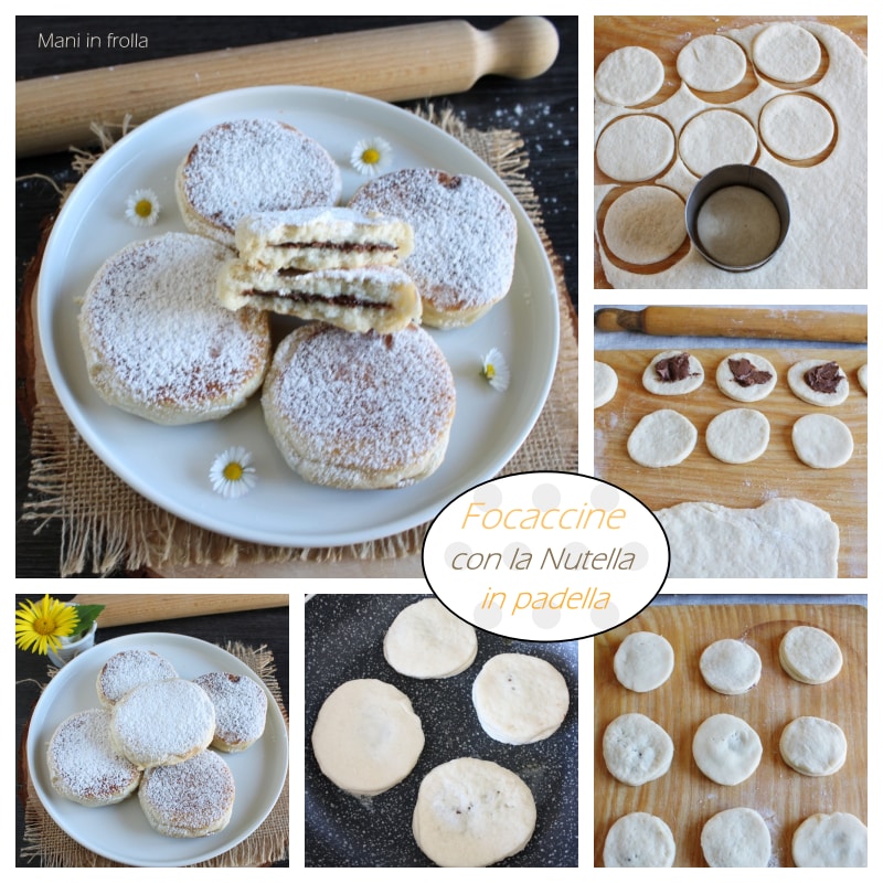 Petits pains à la Nutella à la poêle