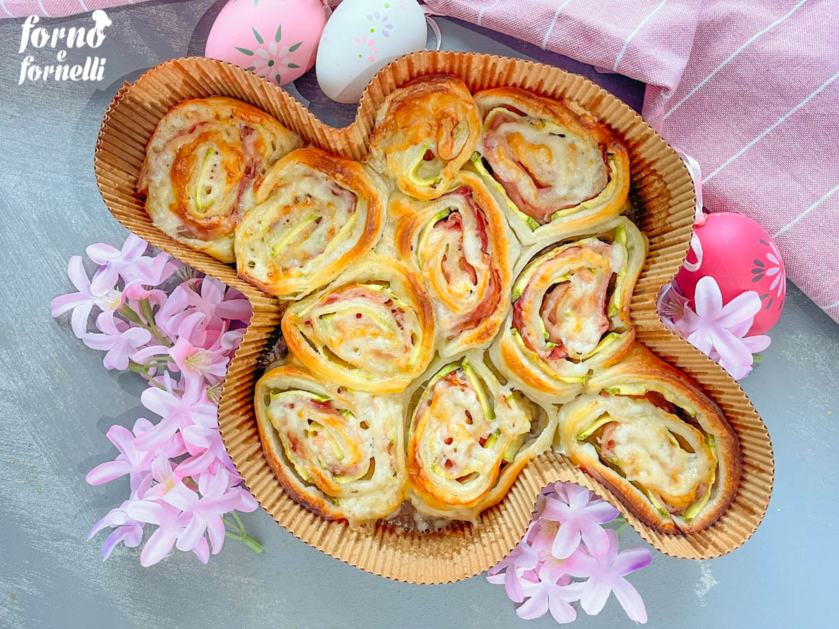 Colombe salée en pâte feuilletée