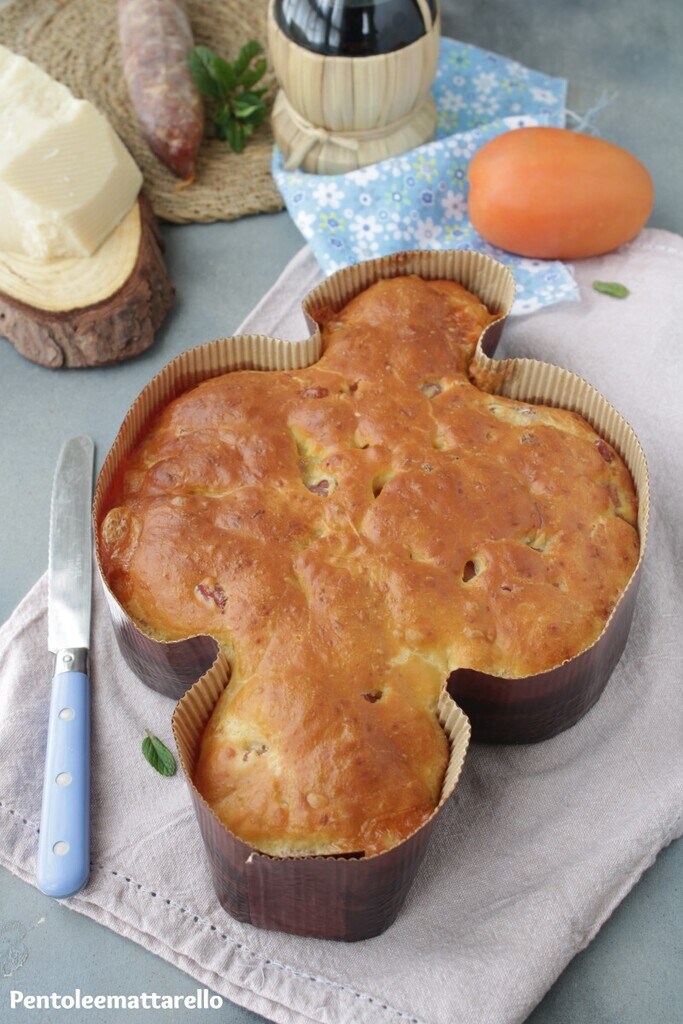 Colombe de Pâques salée