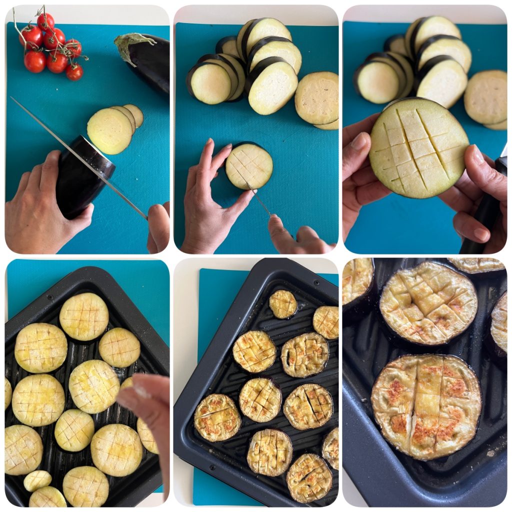 comment griller les aubergines au micro-ondes