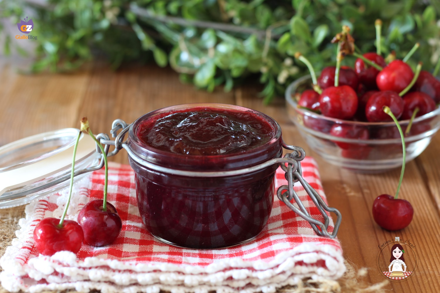 Confiture de cerises