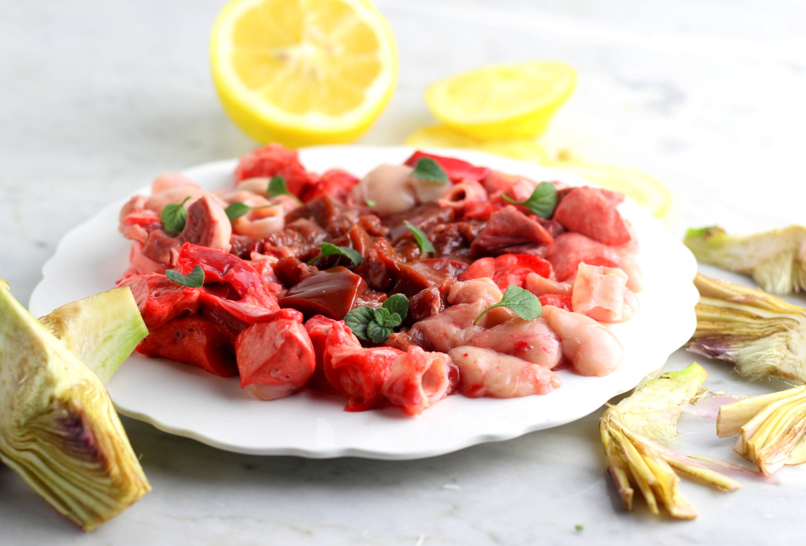 Comment nettoyer la coratella d’agneau