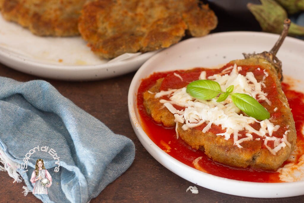 Côtelettes d’aubergines à la Norma