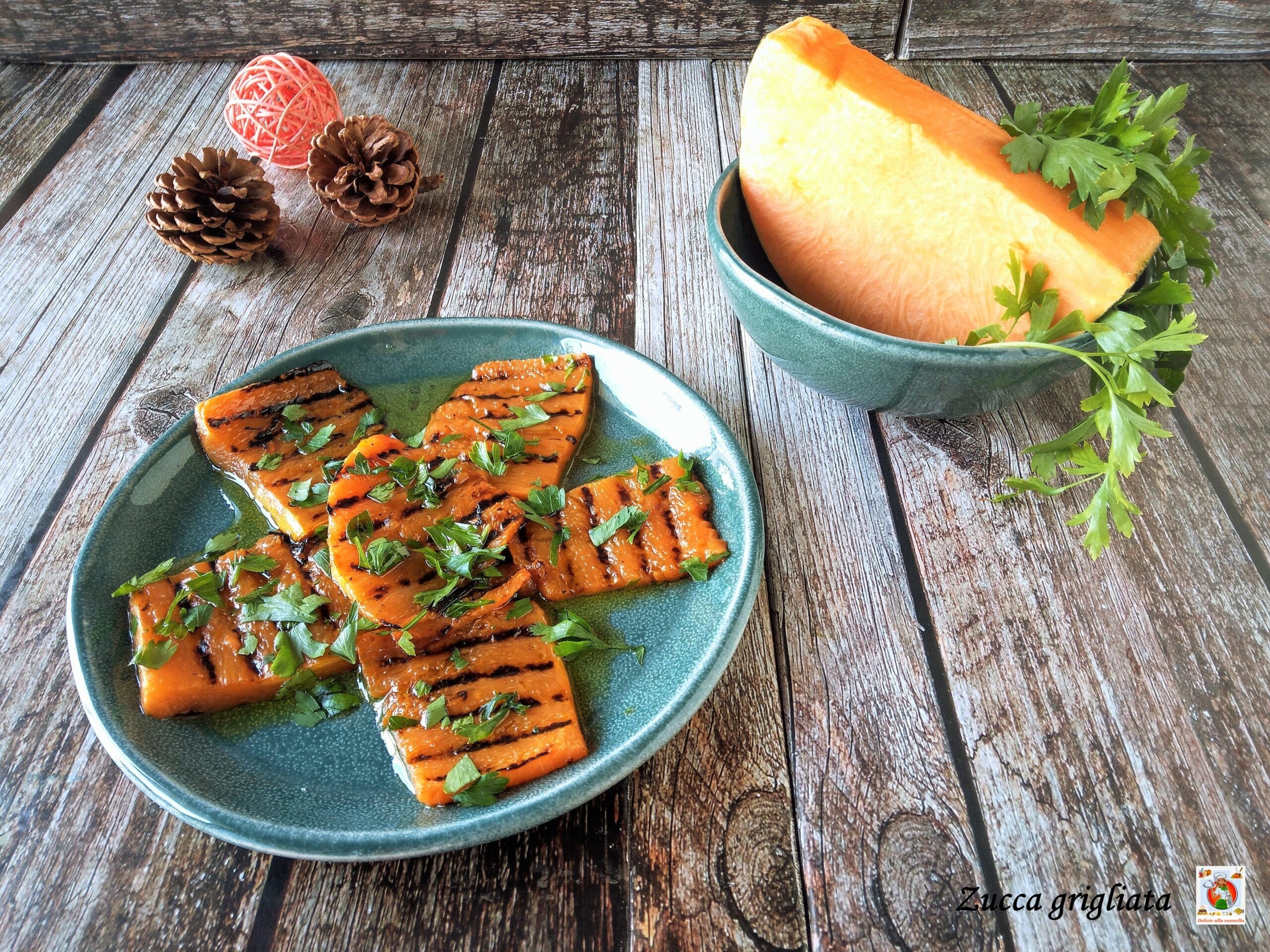 Courge grillée recette facile et savoureuse