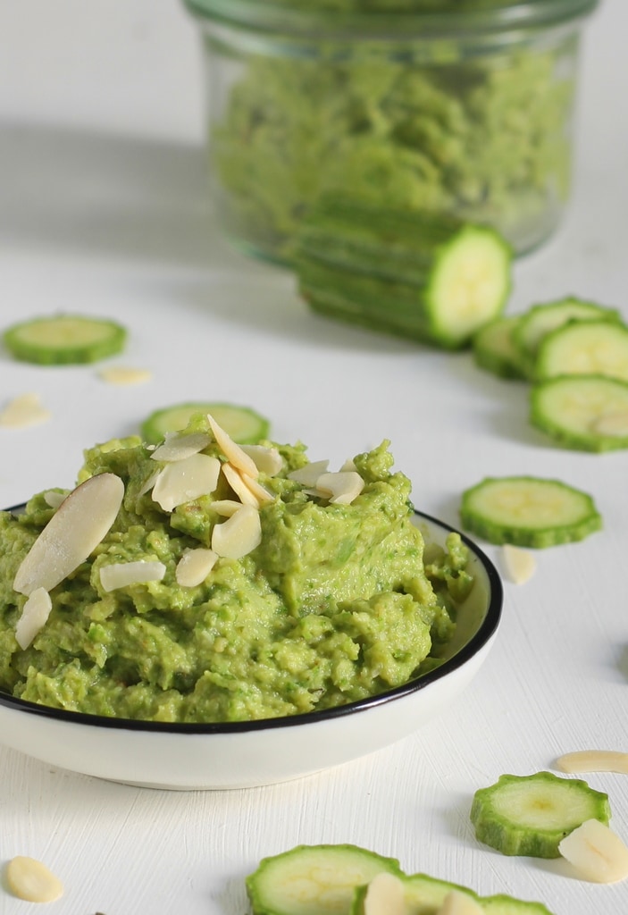 Pesto de courgettes aux amandes