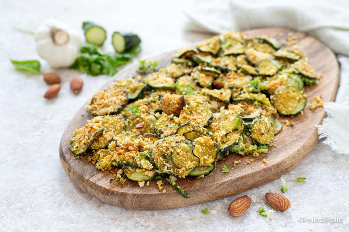 Courgettes gratinées simples