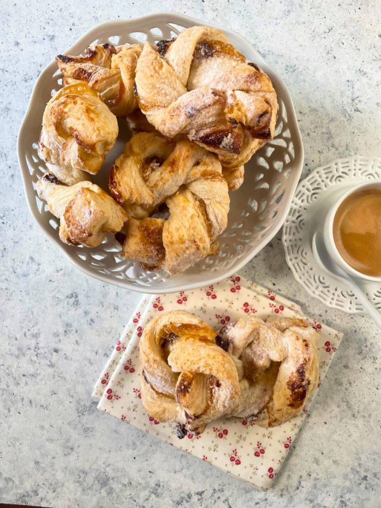 couronnes en pâte feuilletée