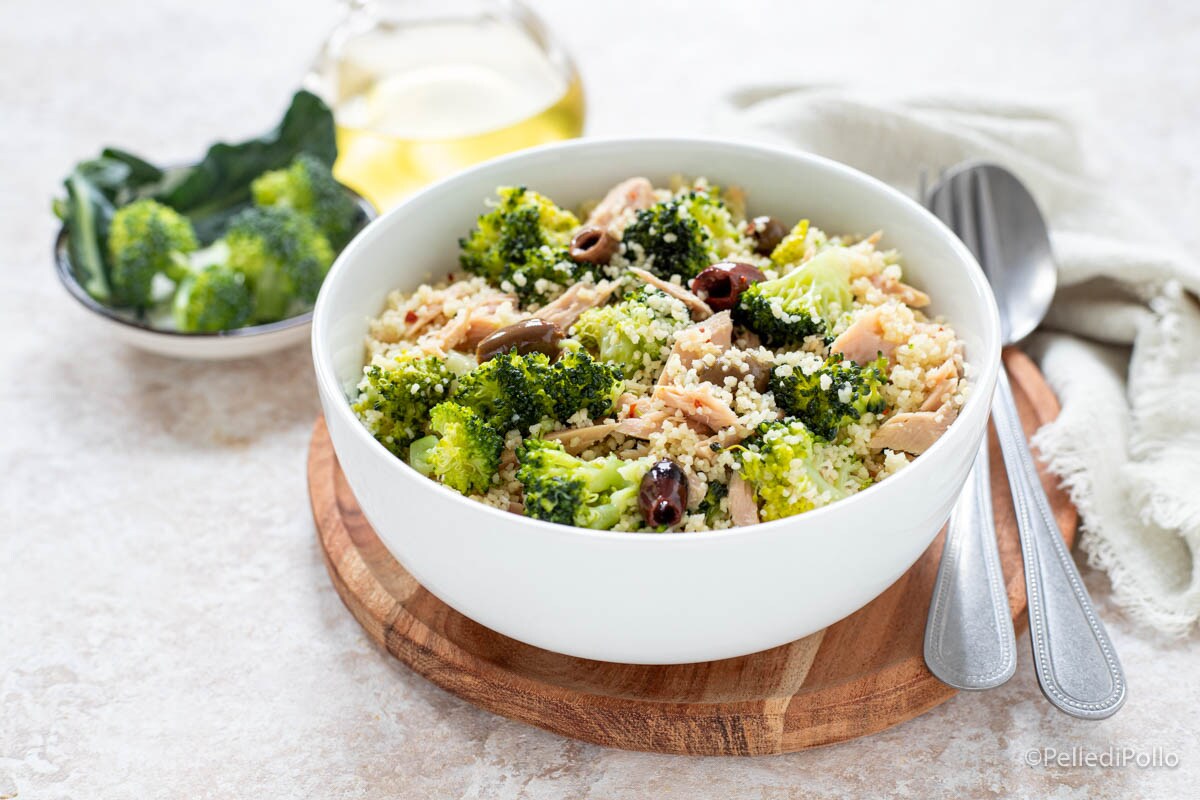 Couscous au thon et brocolis