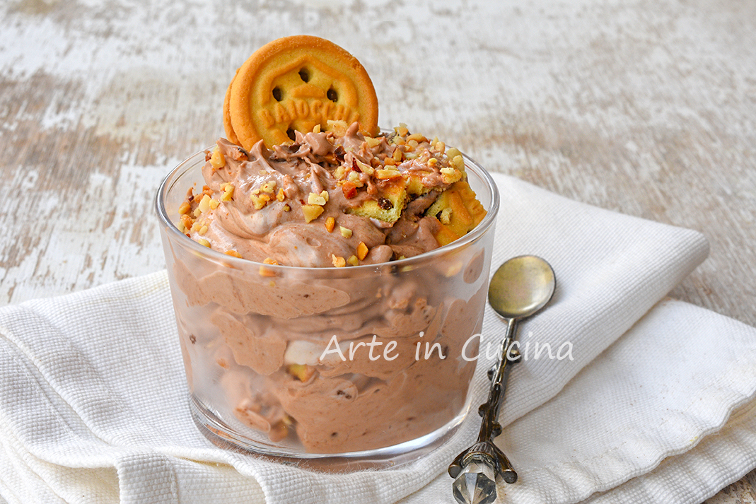 Crème Baiocchi dessert froid à la cuillère