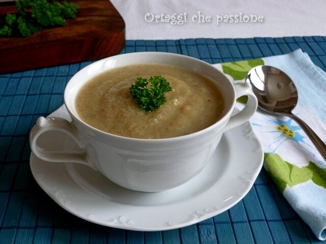 crème de champignons et panais LÉGUMES que passion