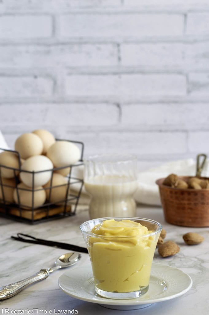 crème pâtissière au lait d'amande