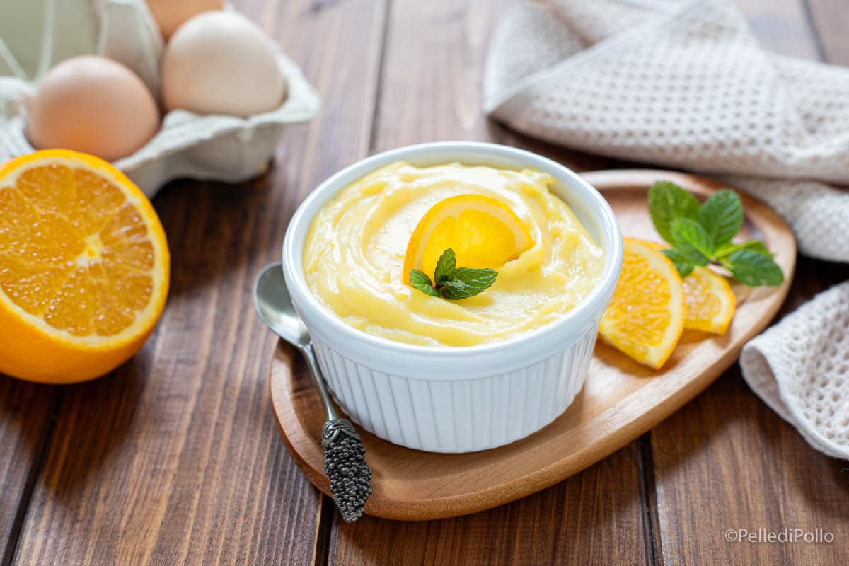 Crème pâtissière à l’orange