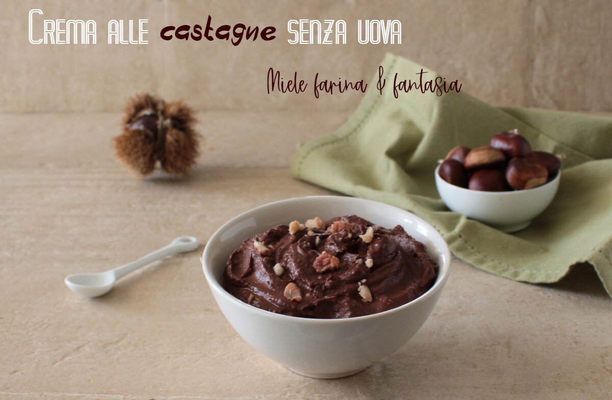 Crème de marrons sans œufs