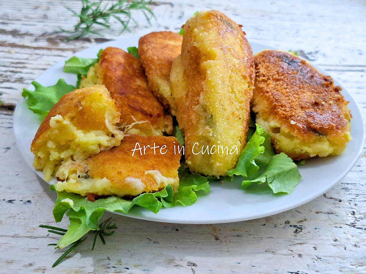 CROCCHÉ NAPOLITAINES de POMMES DE TERRE