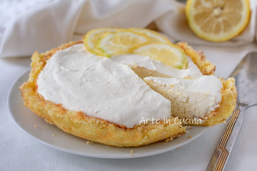 Tarte semi-froide au citron