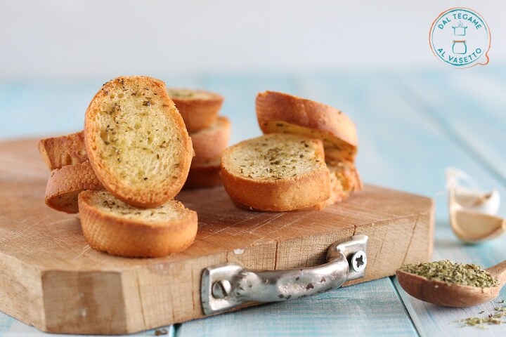 Crostini dans la friteuse à air